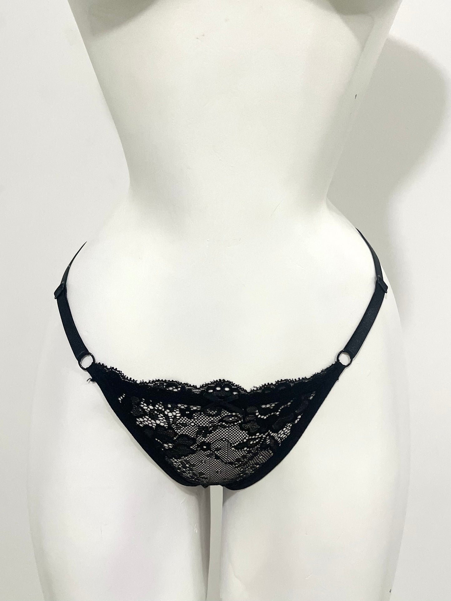 Black Poem Thong