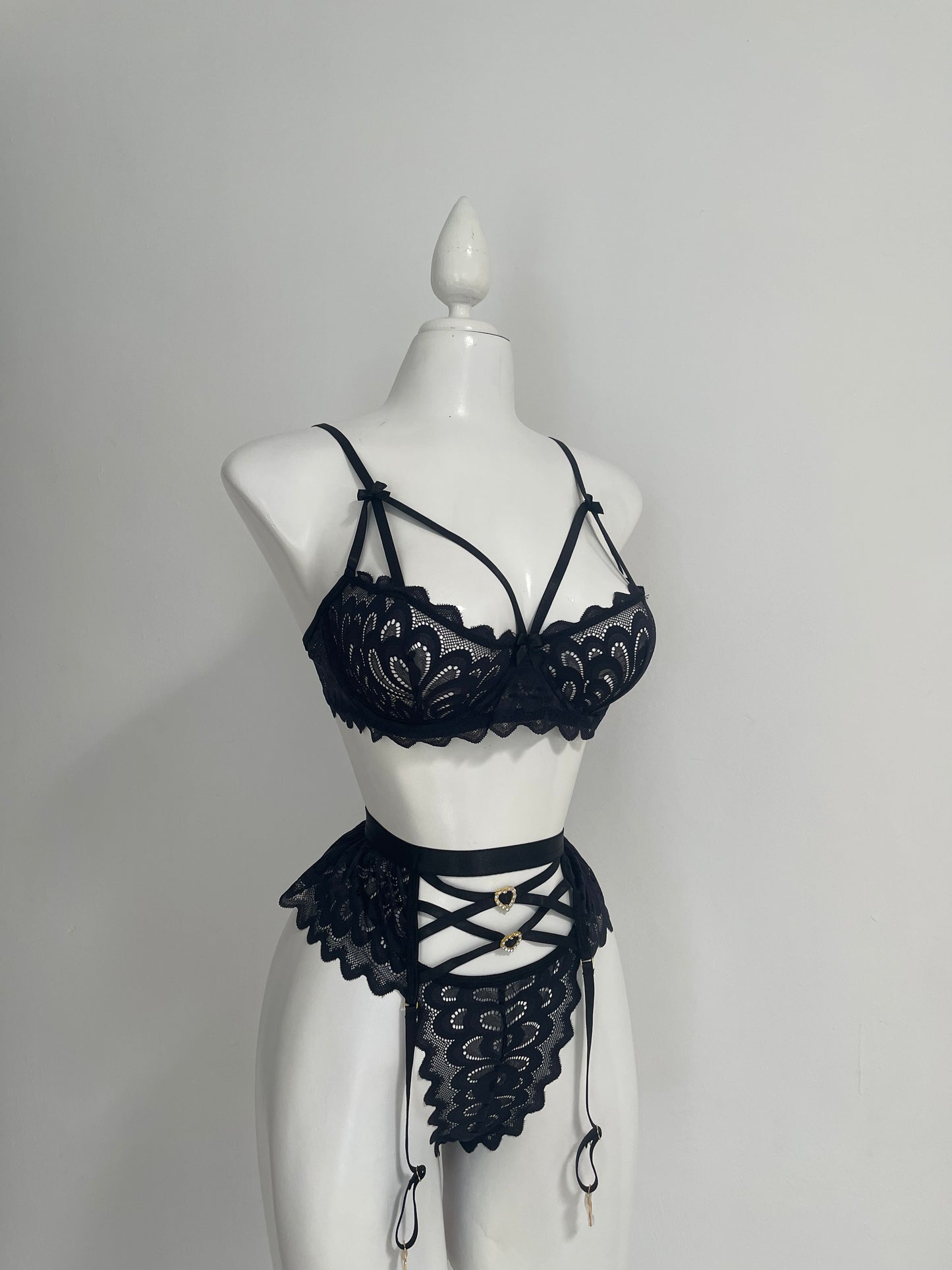 Conjunto Midnight Hearts