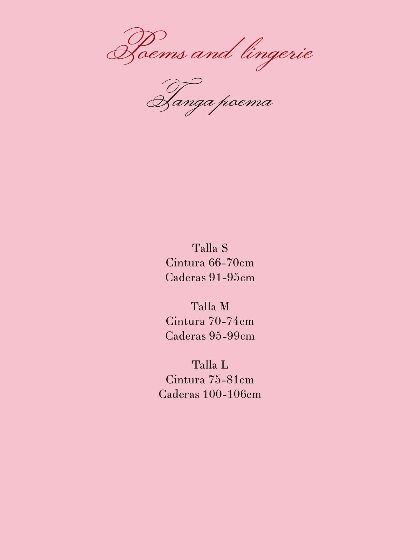 Pastel Poem Thong