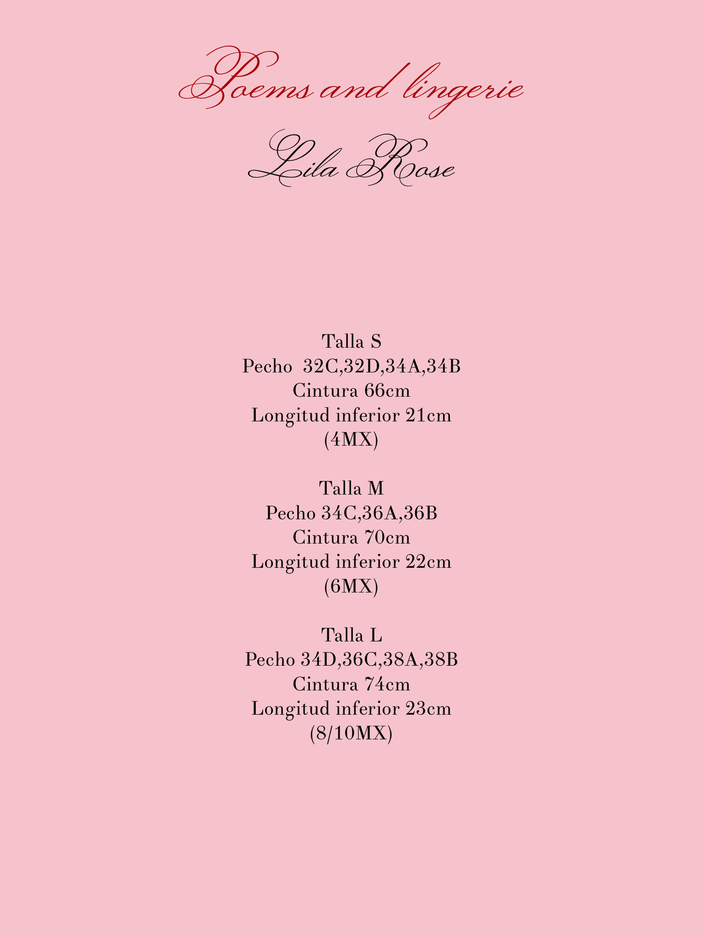 Conjunto Lila Rose